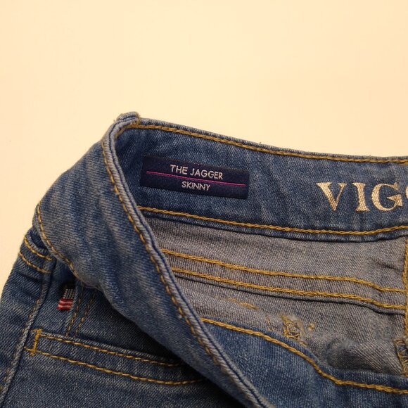 Vigoss The Jagger Skinny Jeans Women Size 10 Denim Adjustable Waist Stretchable - Picture 8 of 11